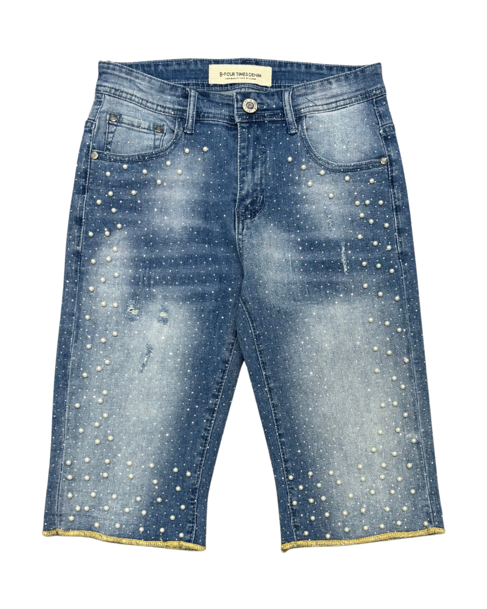 Mens Rhinestone Shorts ZH729201