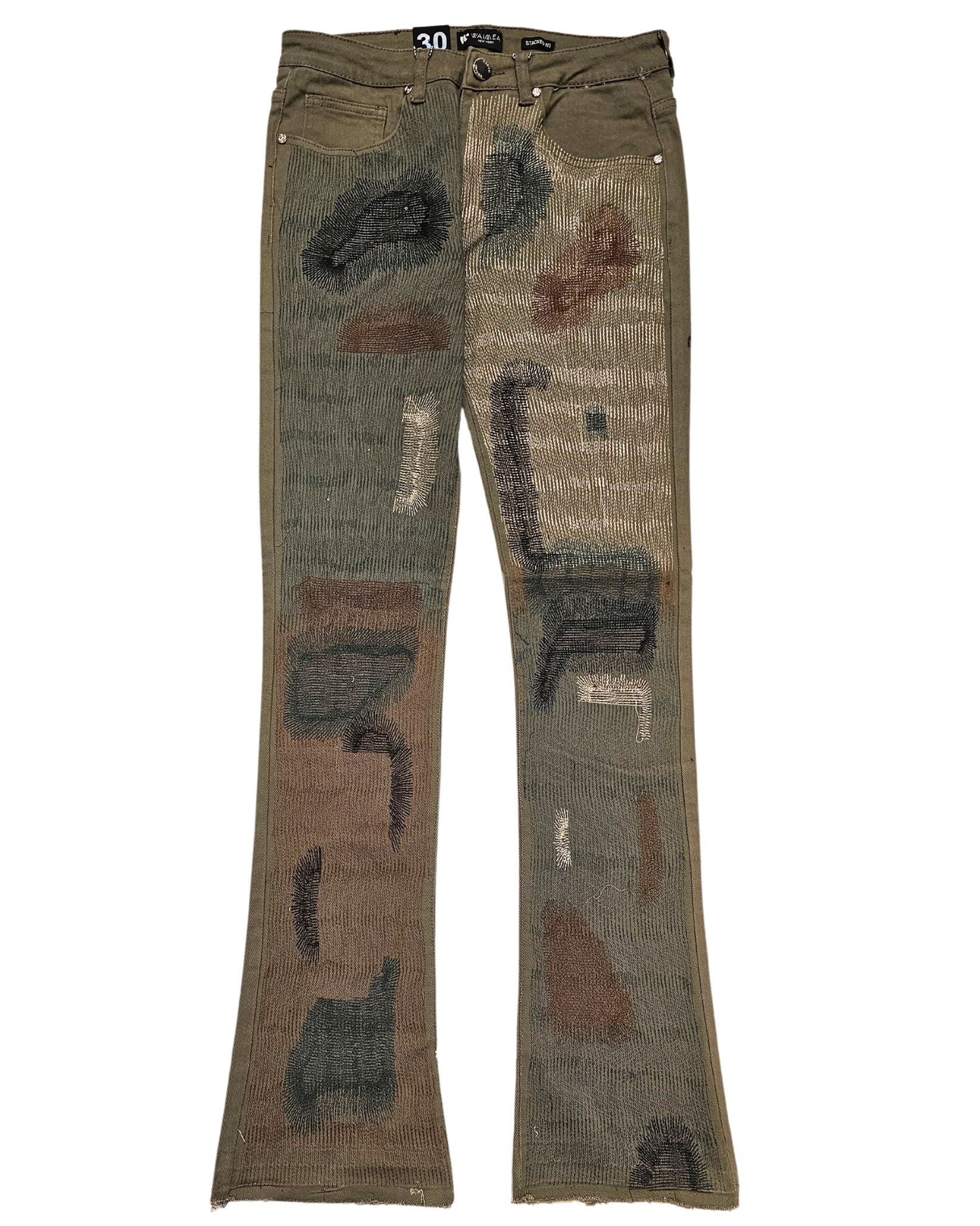 Mens Stacked Jean 8134