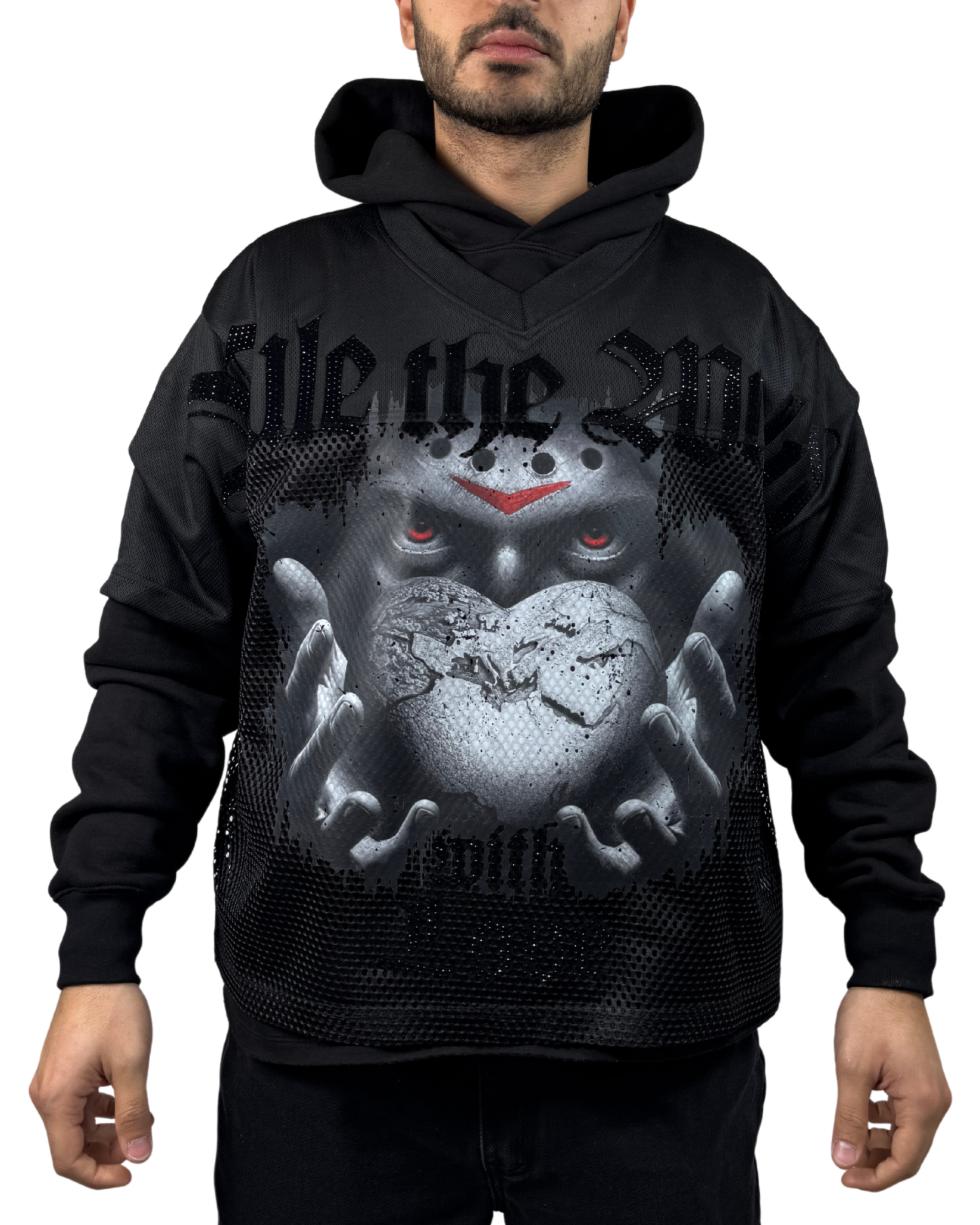 Mens Rule The World Hoodie