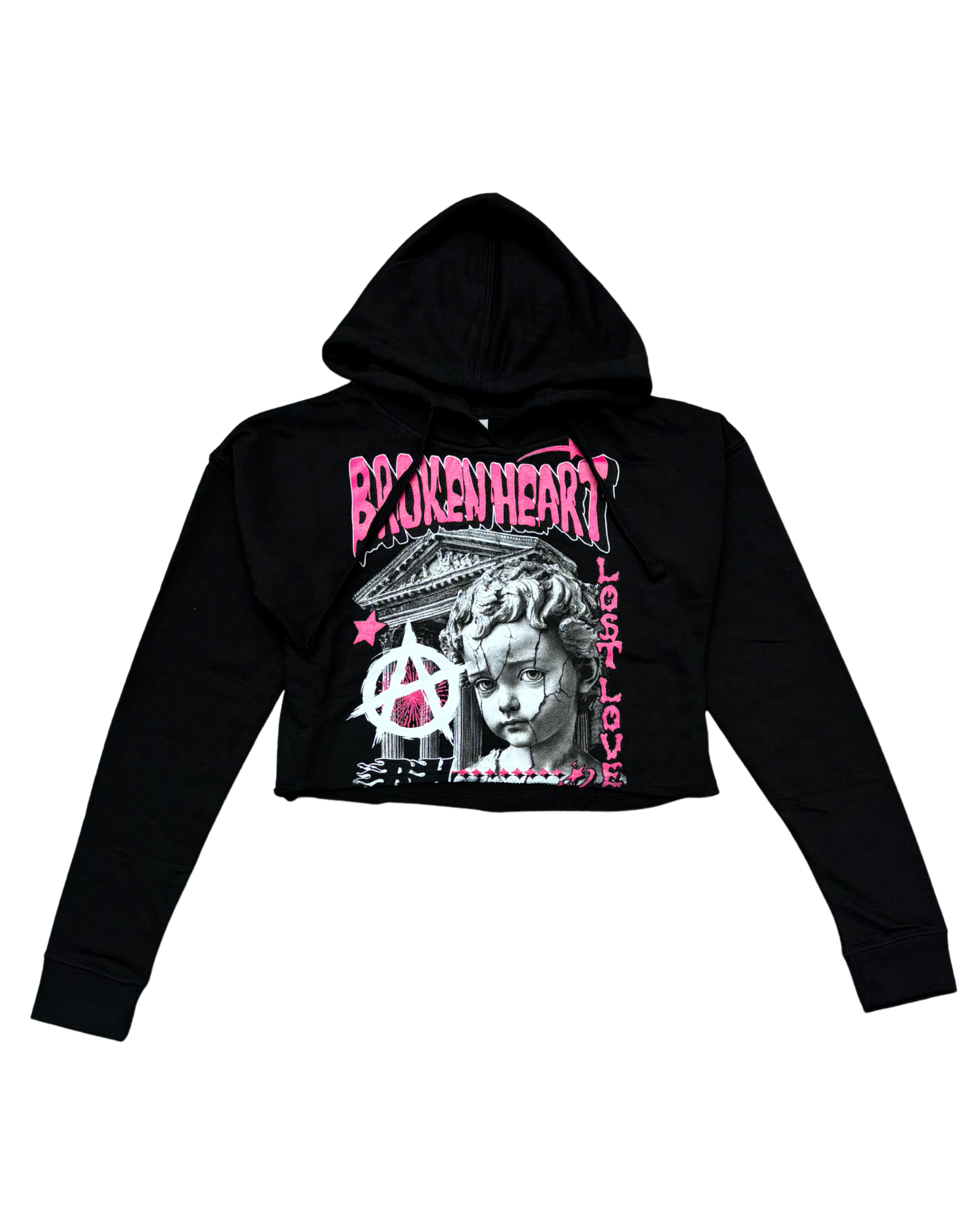 Womens Broken Heart Hoodie