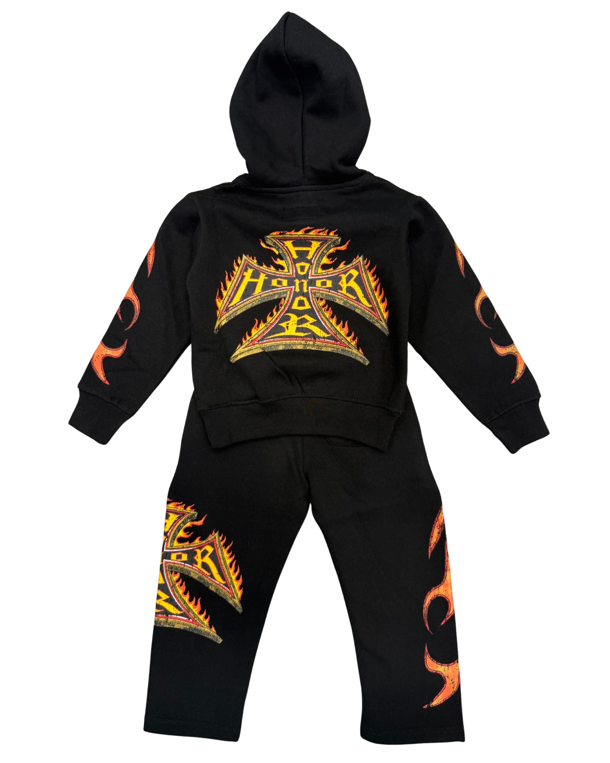 Kids Honor Cross Hoodie
