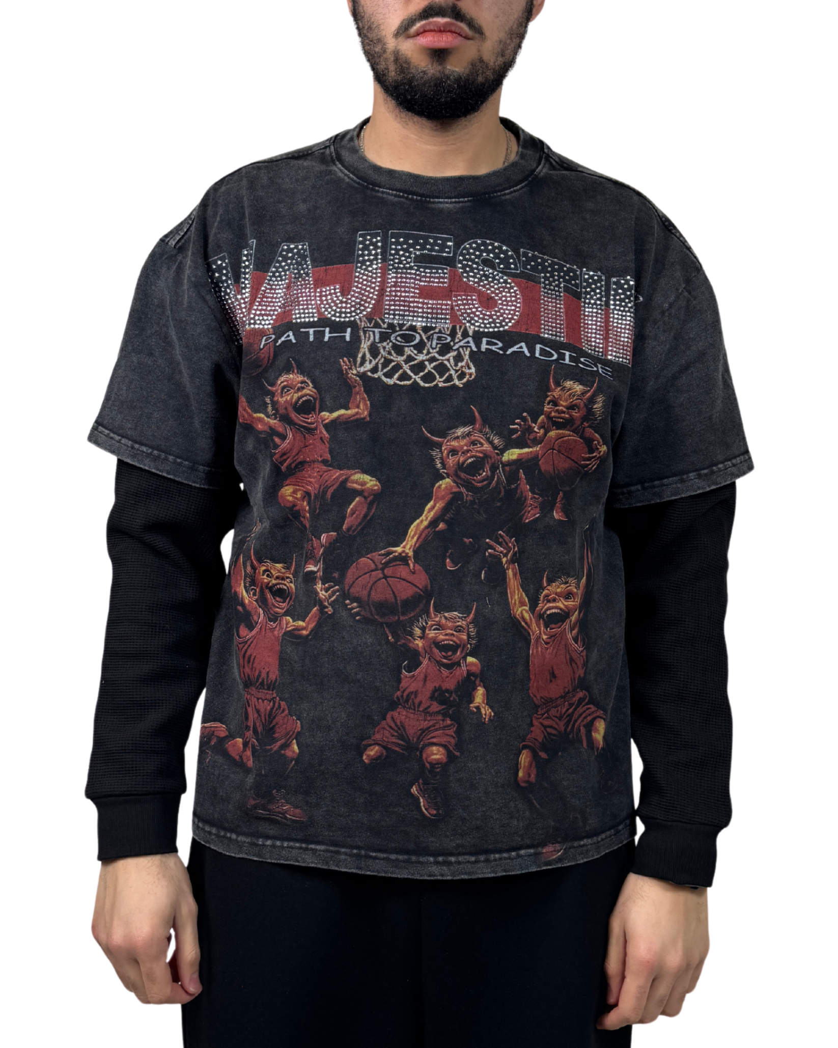 Mens Path To Paradise Full Sleeve Shirt