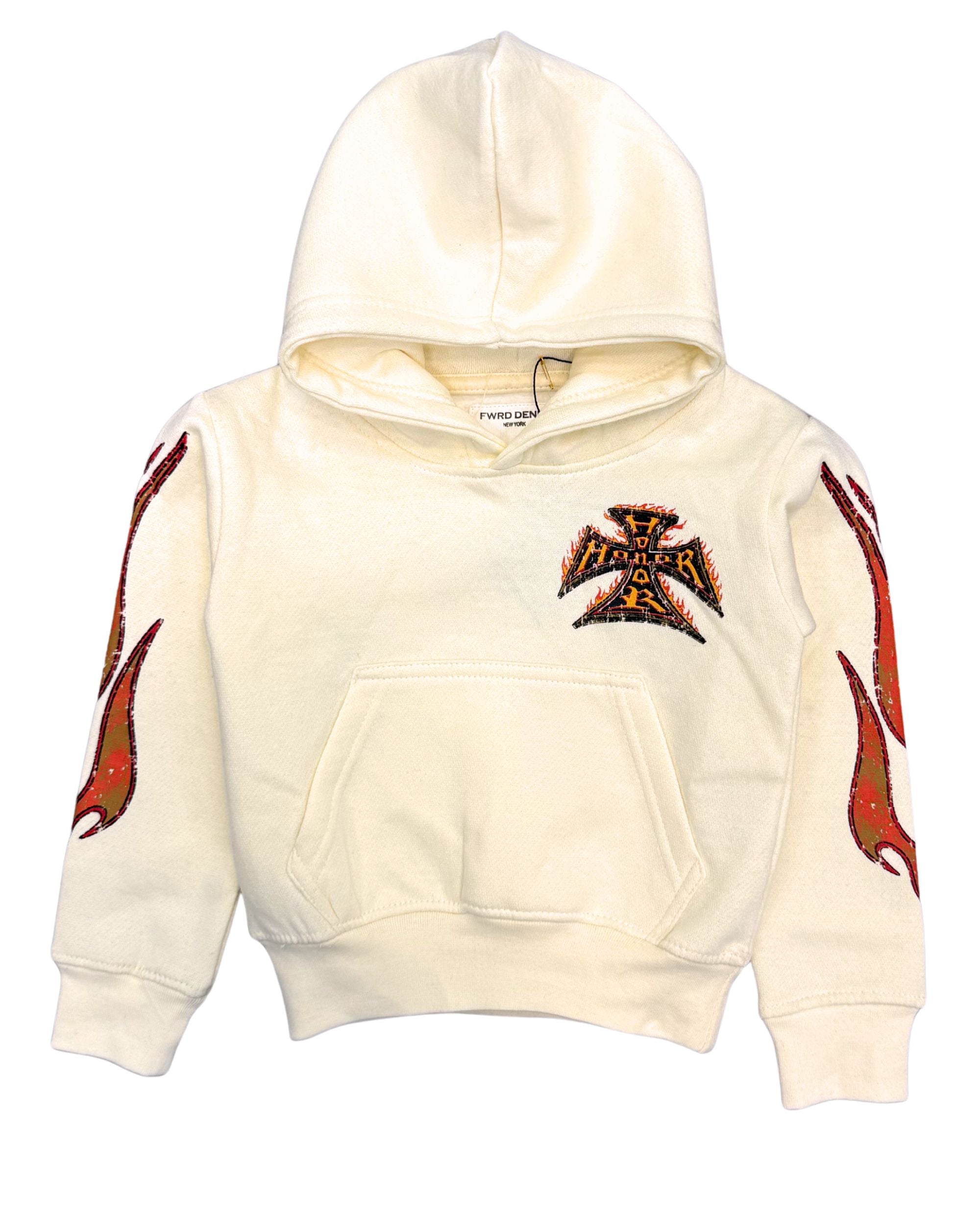 Kids Honor Cross Hoodie