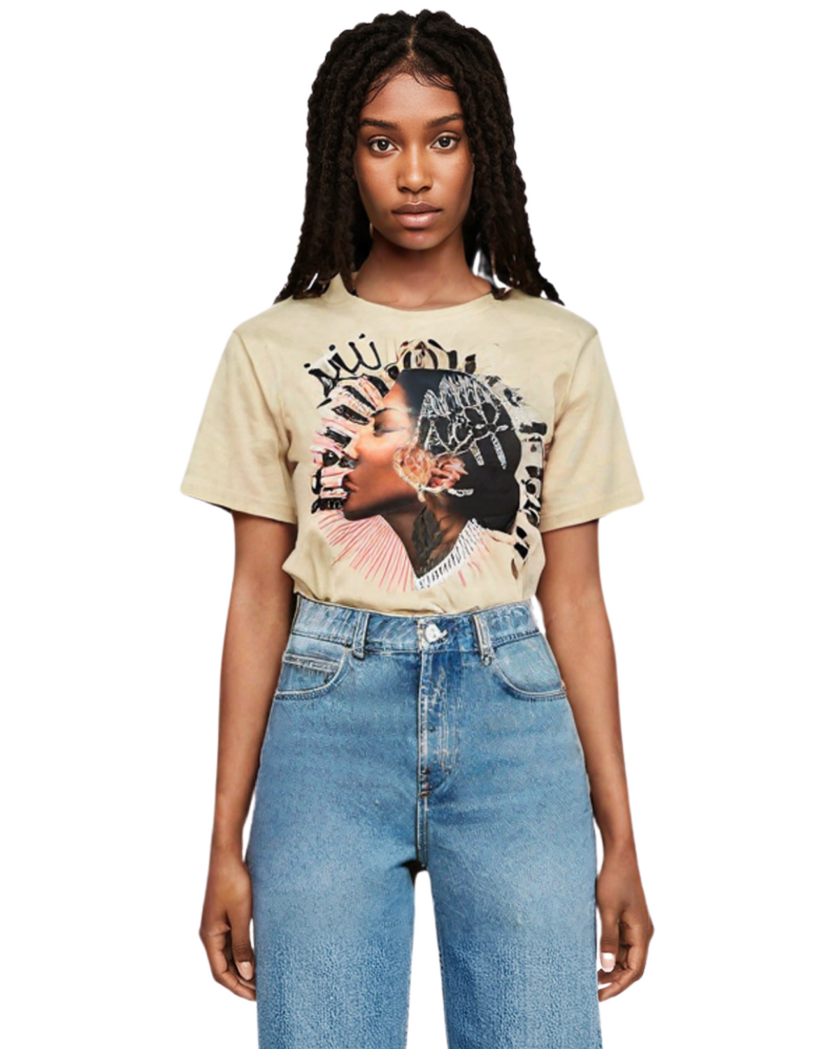 Womens Faith Over Fear Crop Top