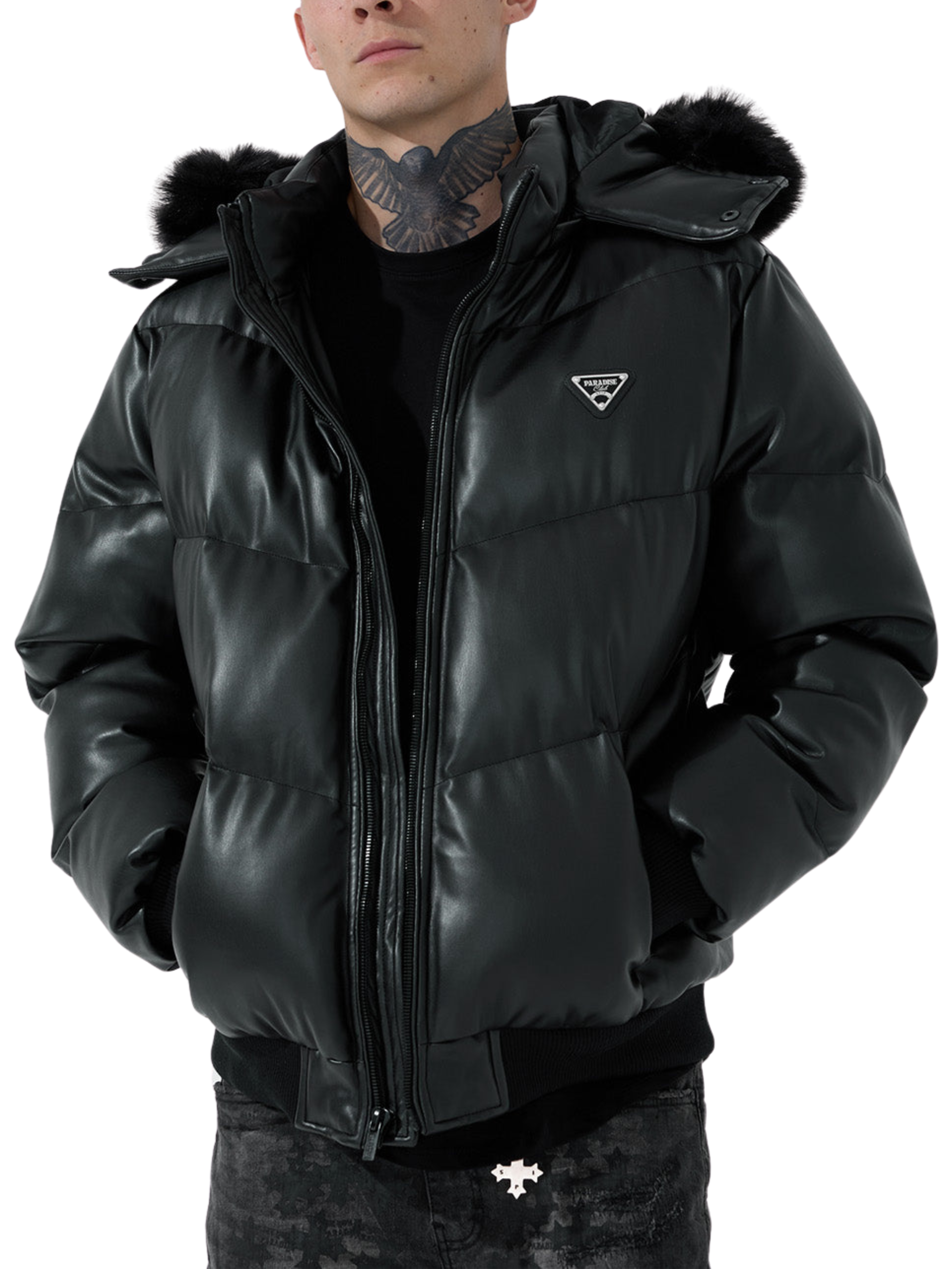 Mens Paradise Puff Zipped Jacket