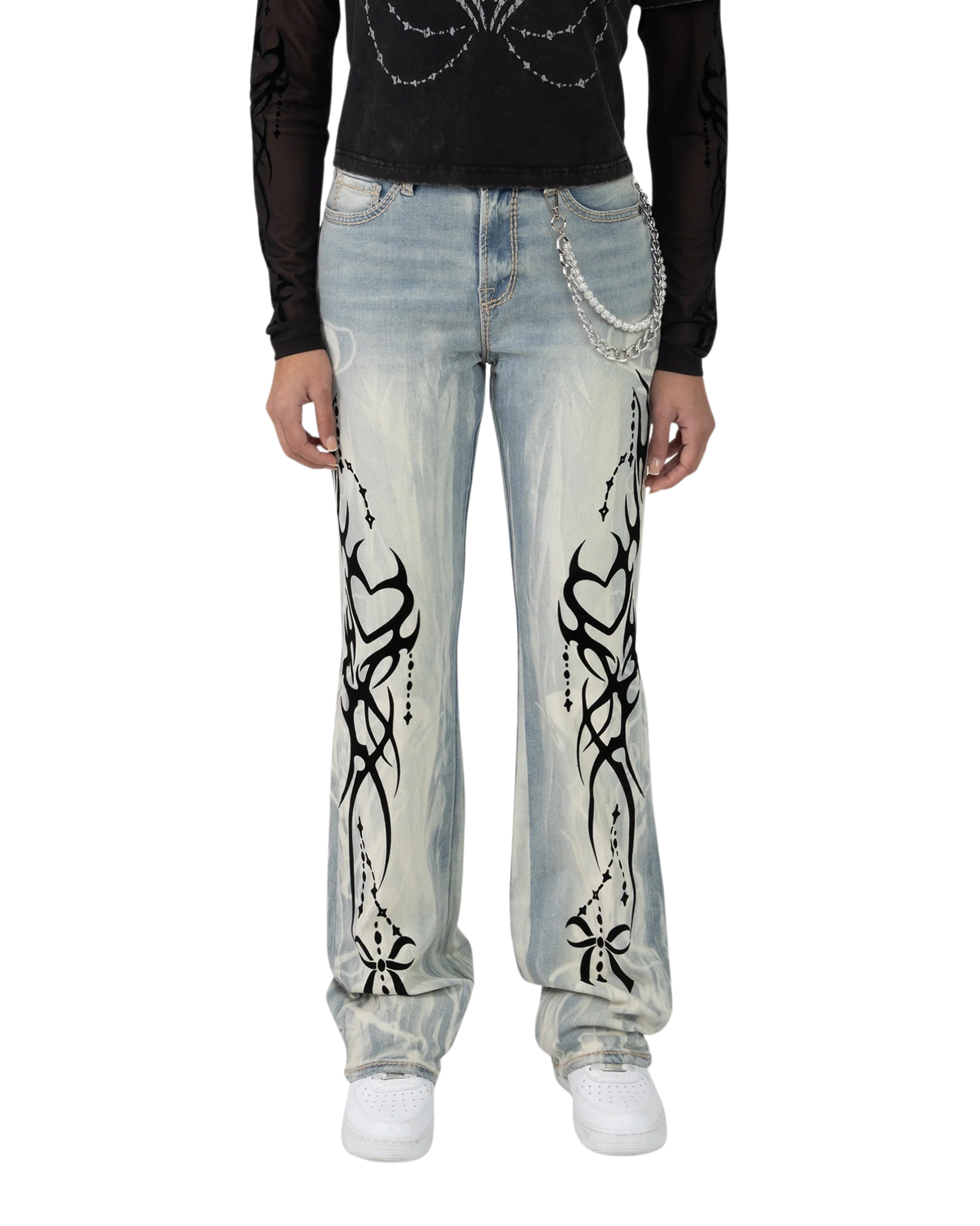 Womens Flare Jean RJP26S401