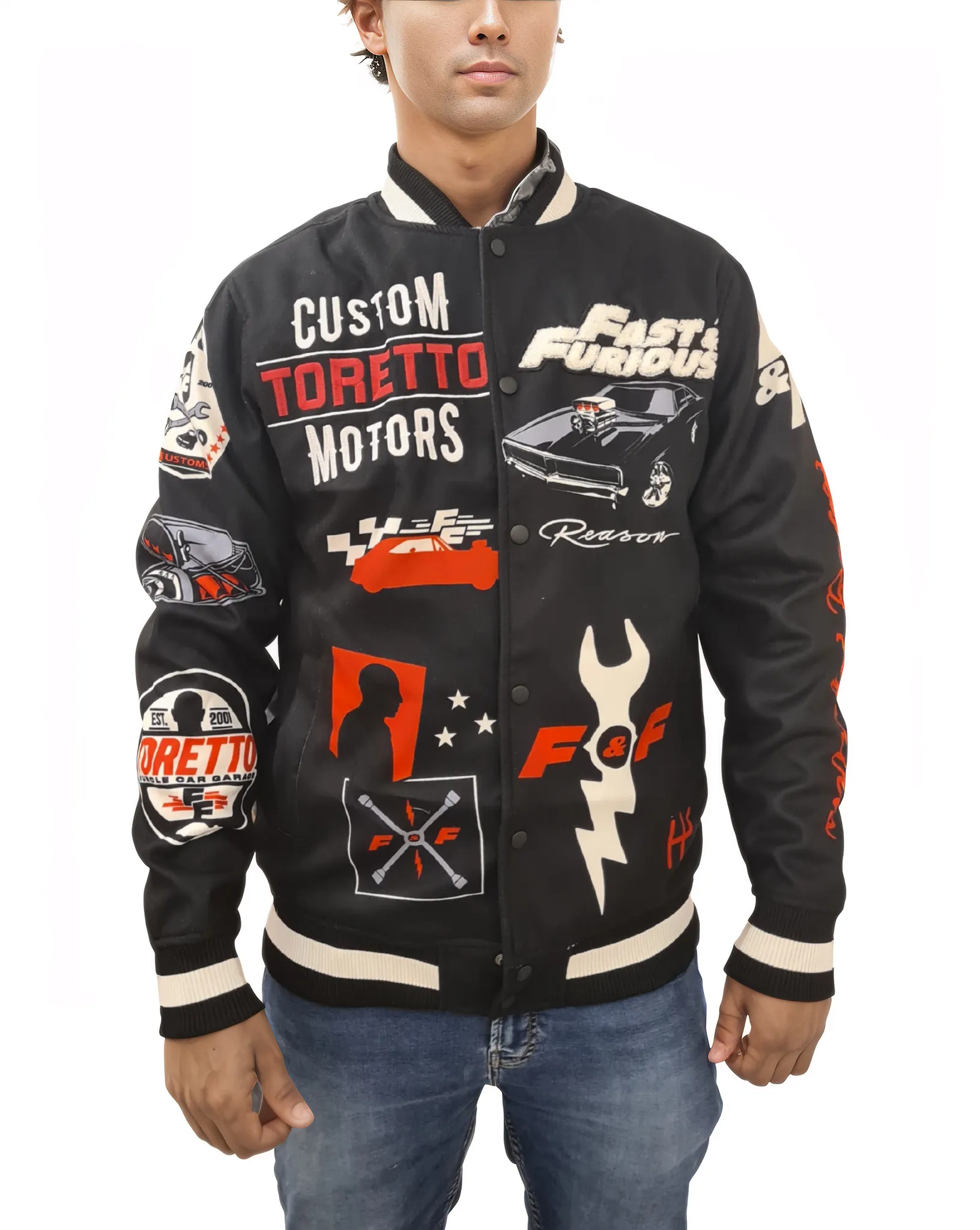 Mens Toretto Varsity Jacket
