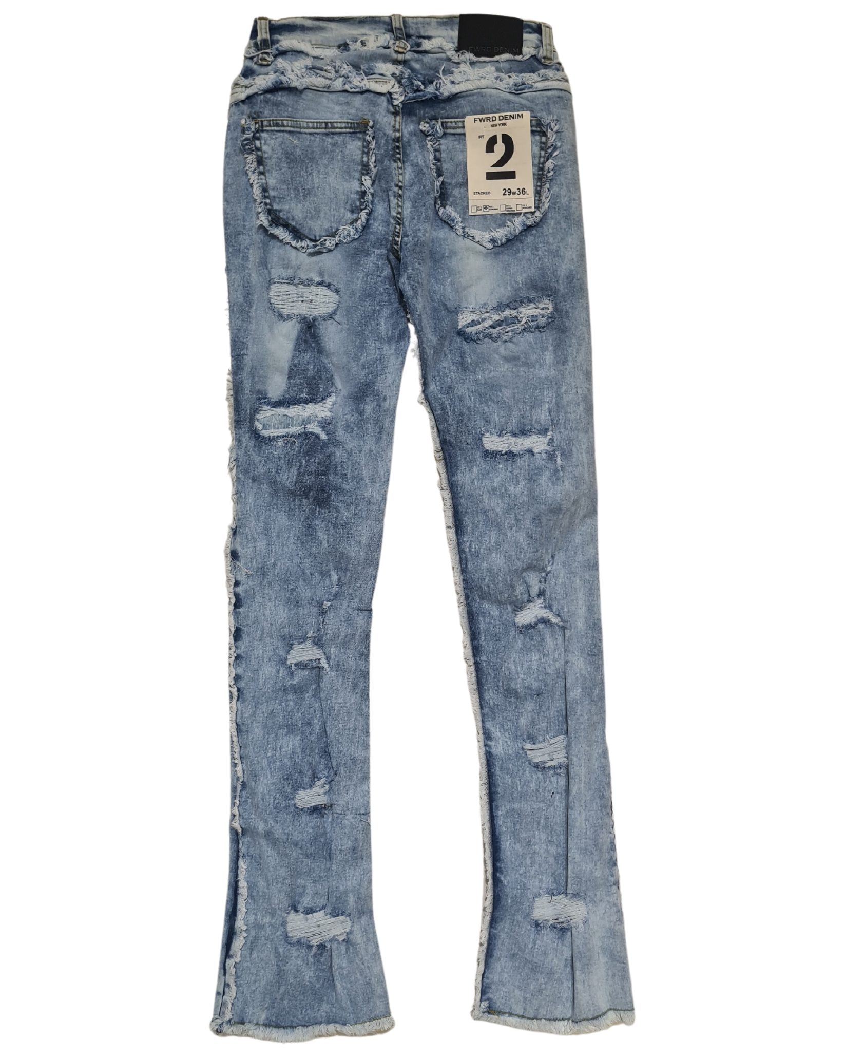 Mens Stacked Jeans 330104