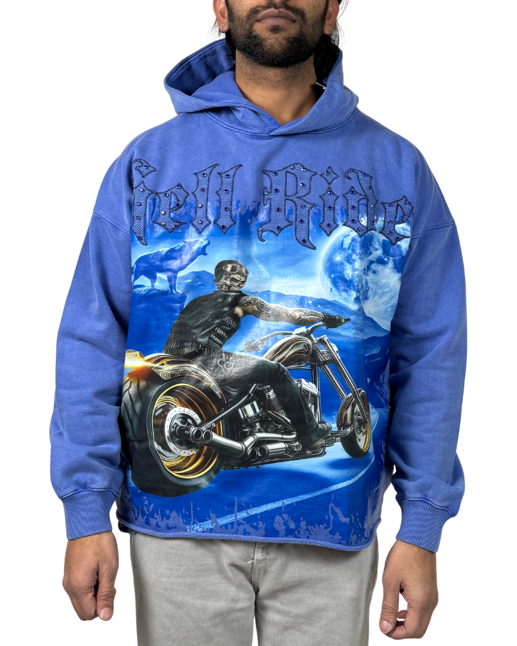 Mens Hell Rider Hoodie