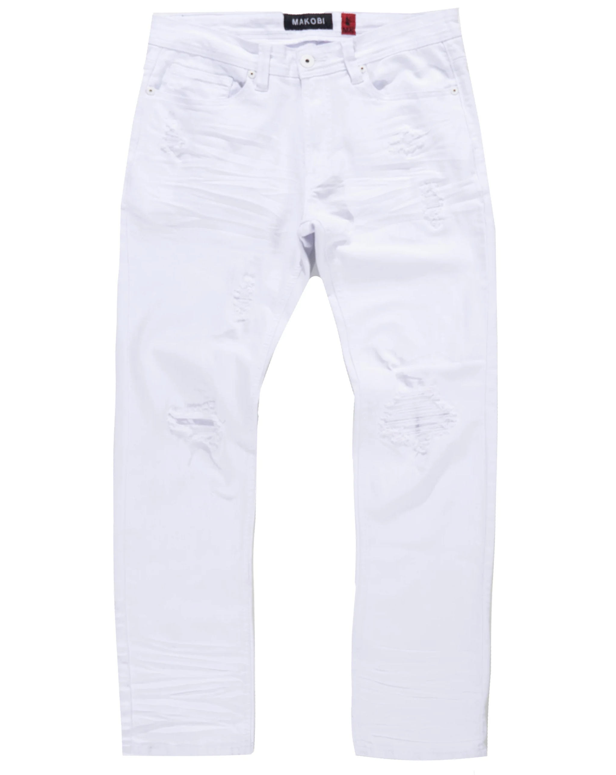 Mens Brighton Shredded Twill Jeans