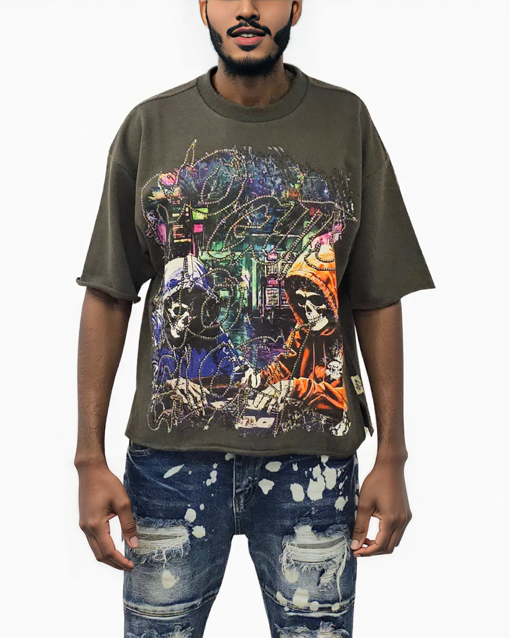 Mens Skull Candy T1334 Shirt