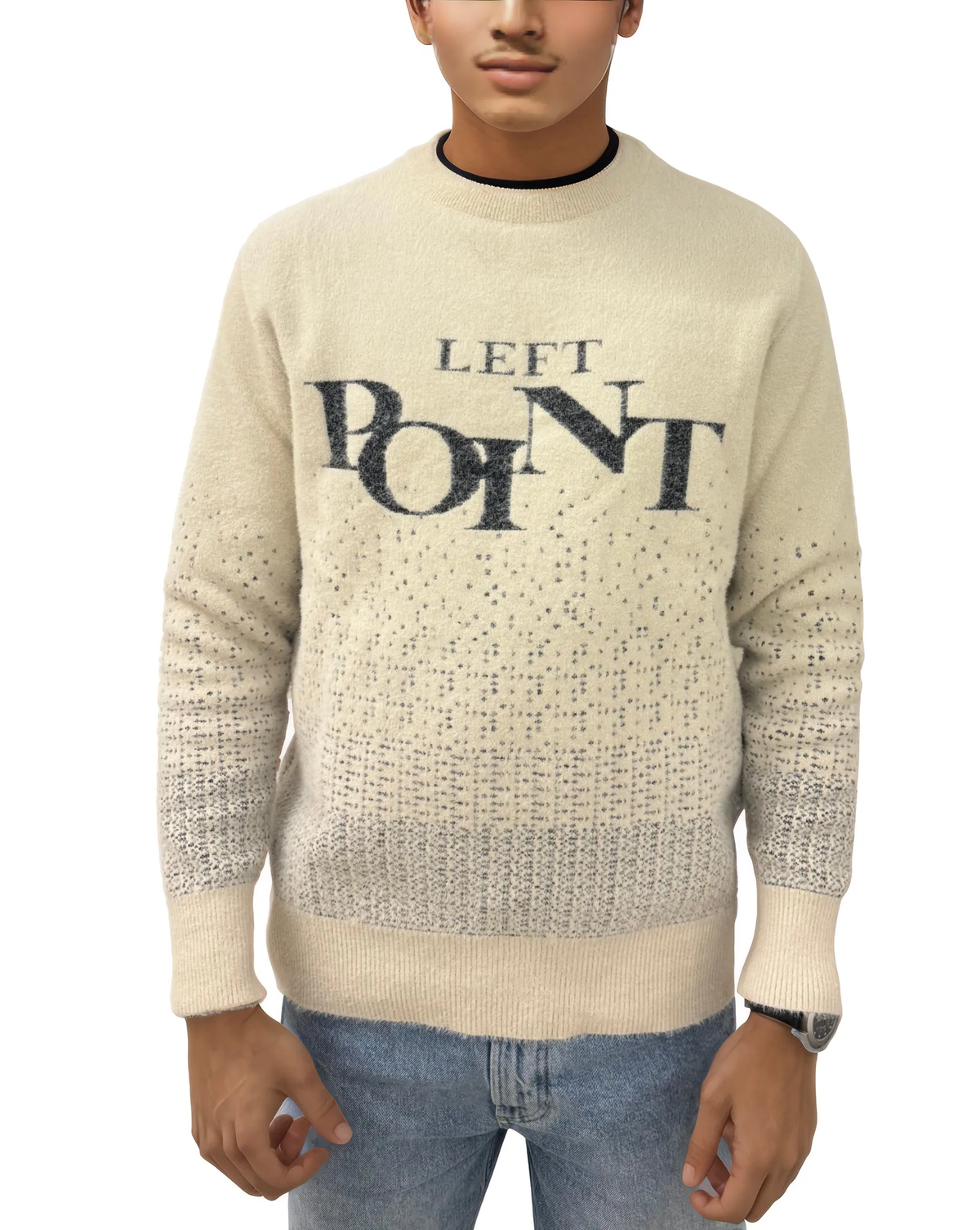 Mens knitted Wool Sweater 1381