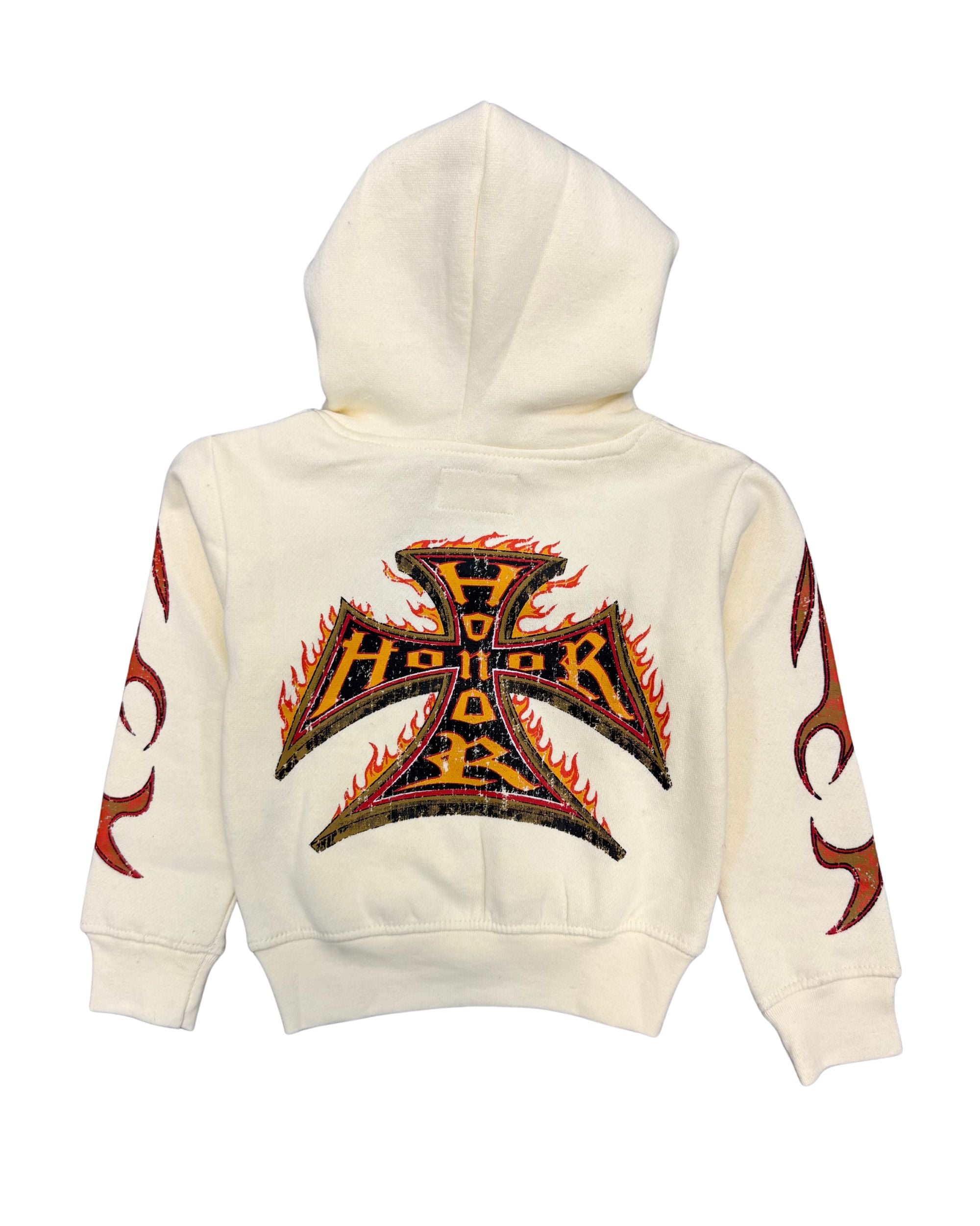 Kids Honor Cross Hoodie