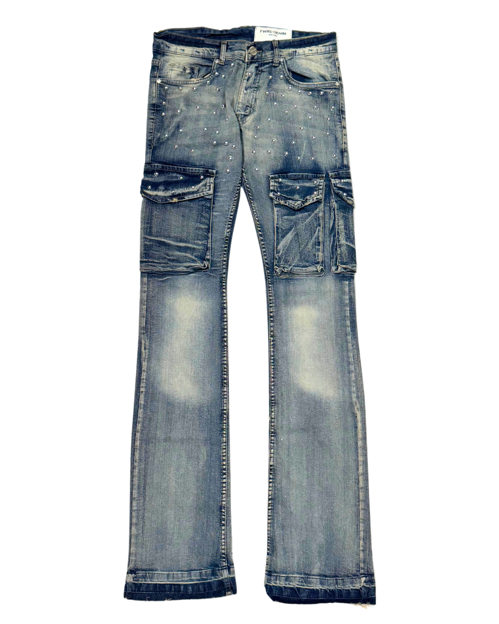 Mens Stacked Jeans 330287