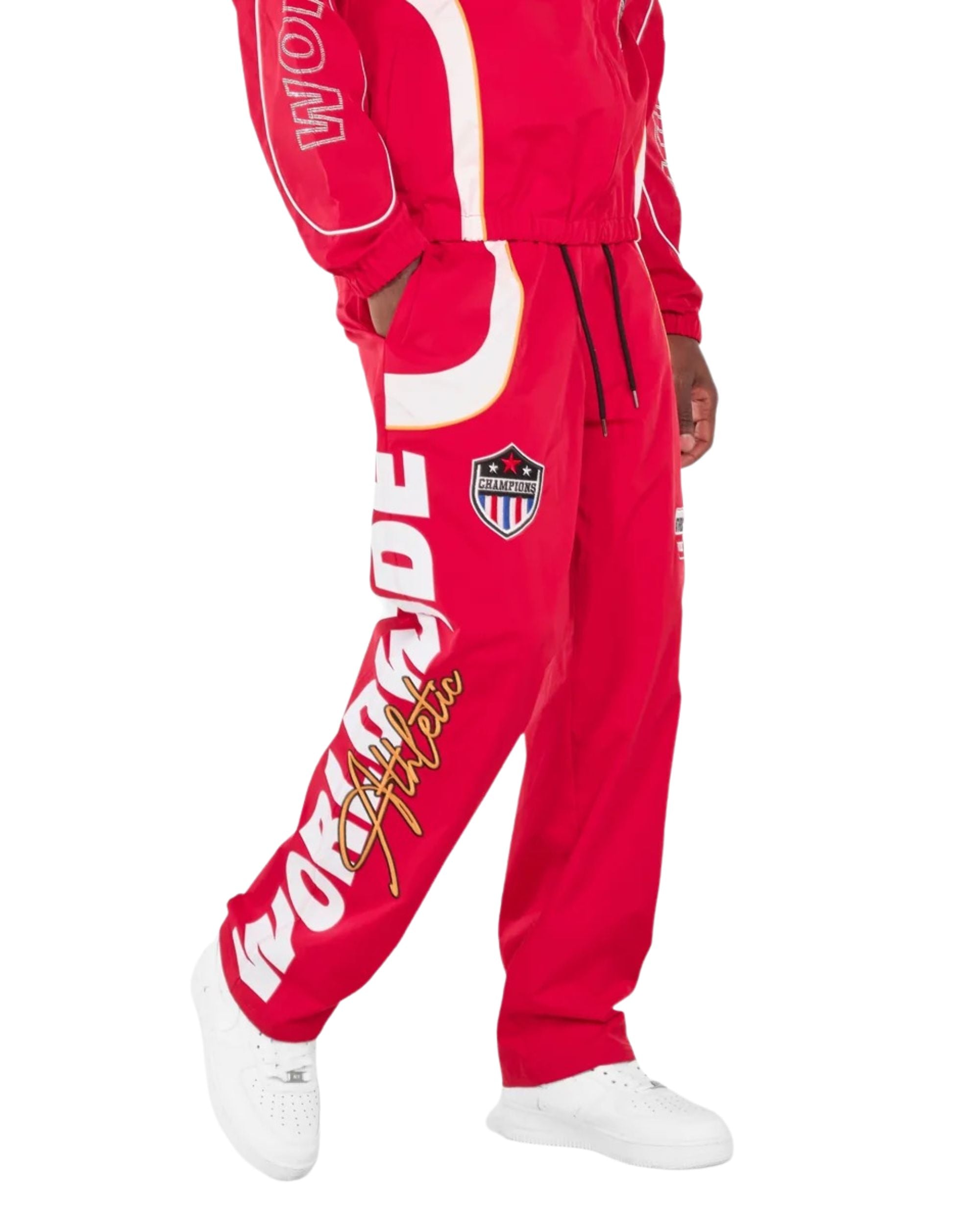 Mens Nylon Worldwide Pants