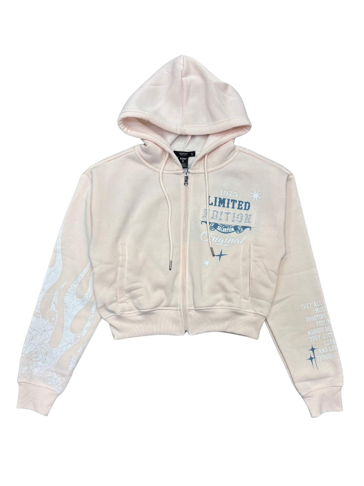 Womens Saint World Zipper Hoodie