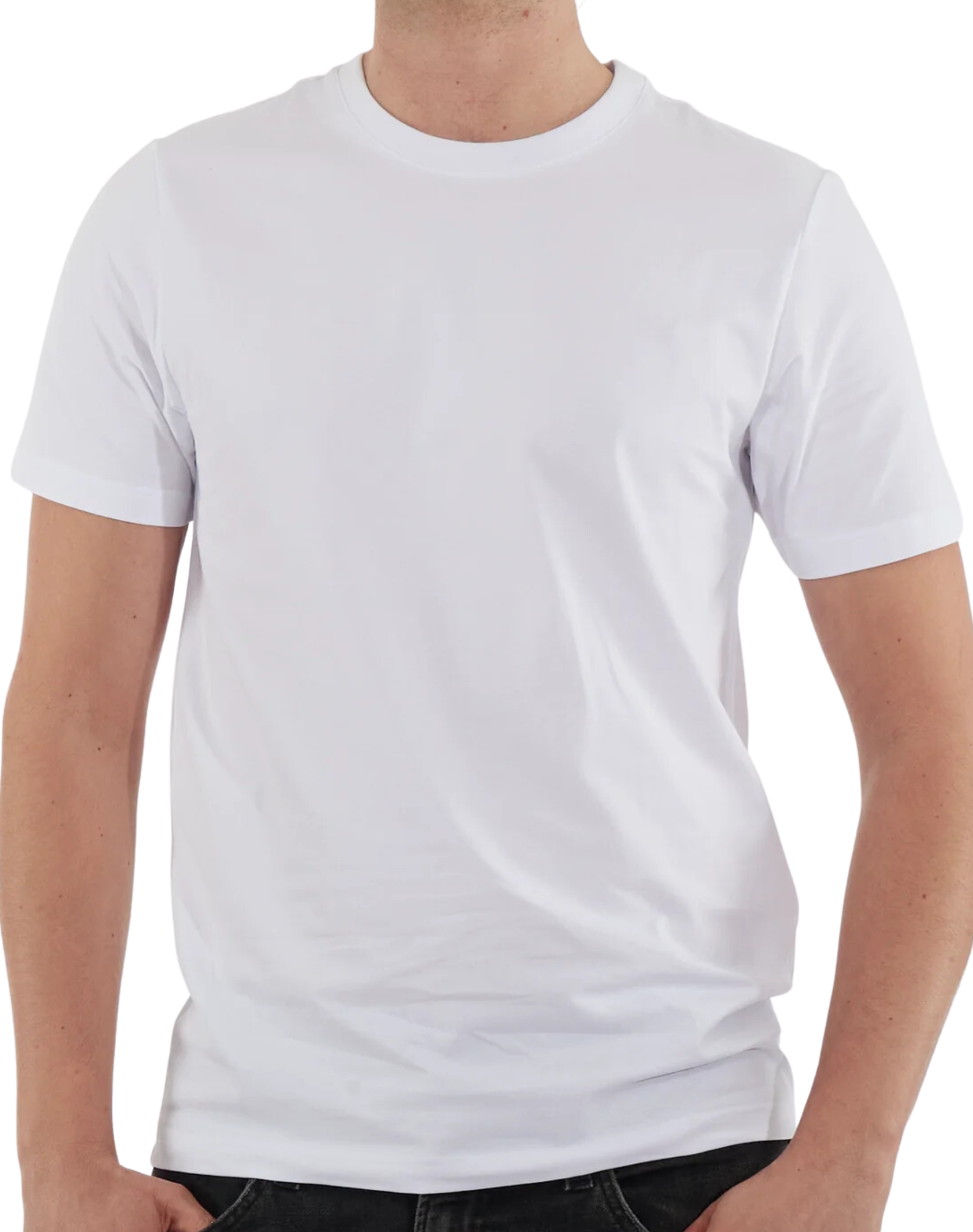 Mens Slim Fit Basic Tee