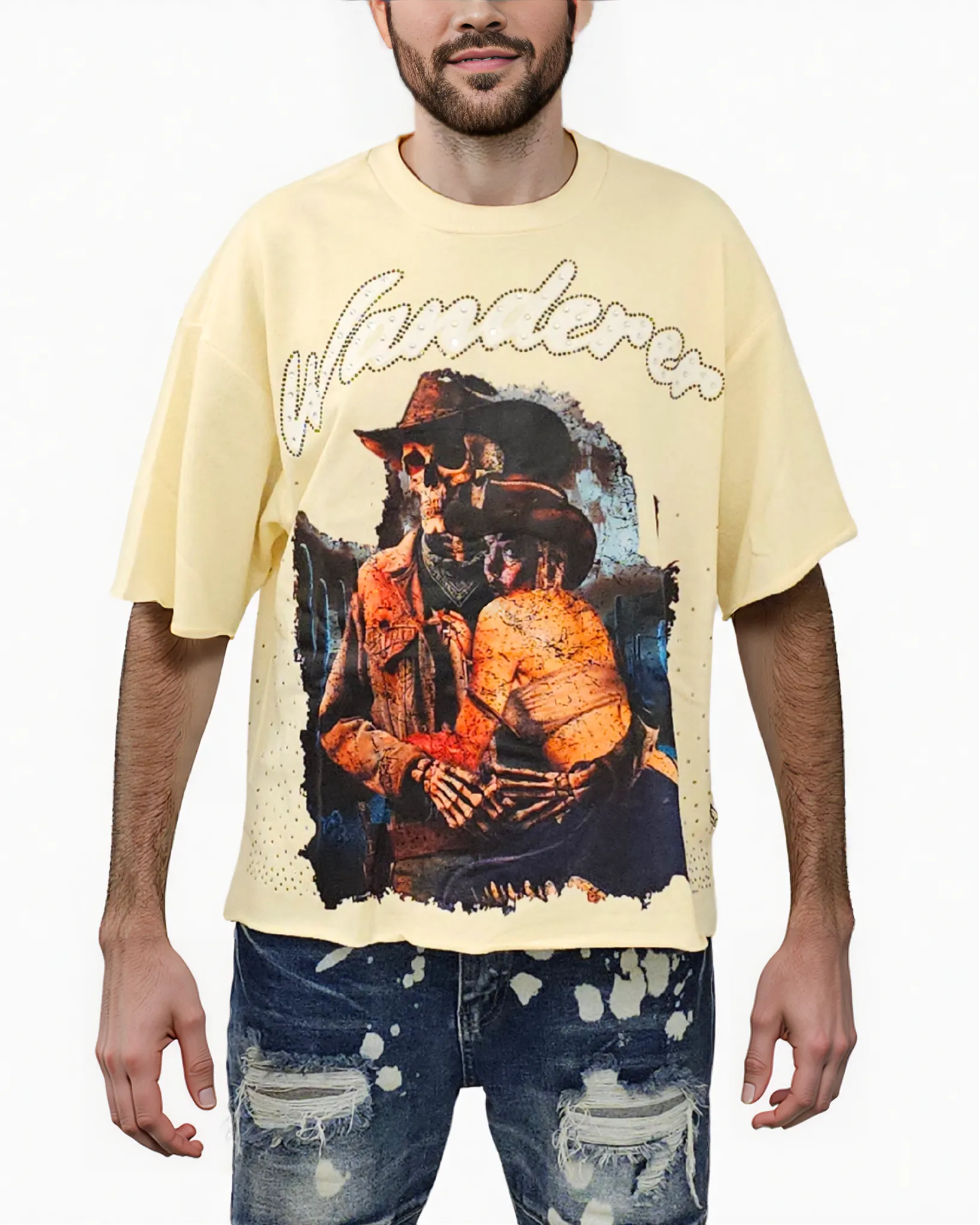 Mens Wanderer Cropped Shirt