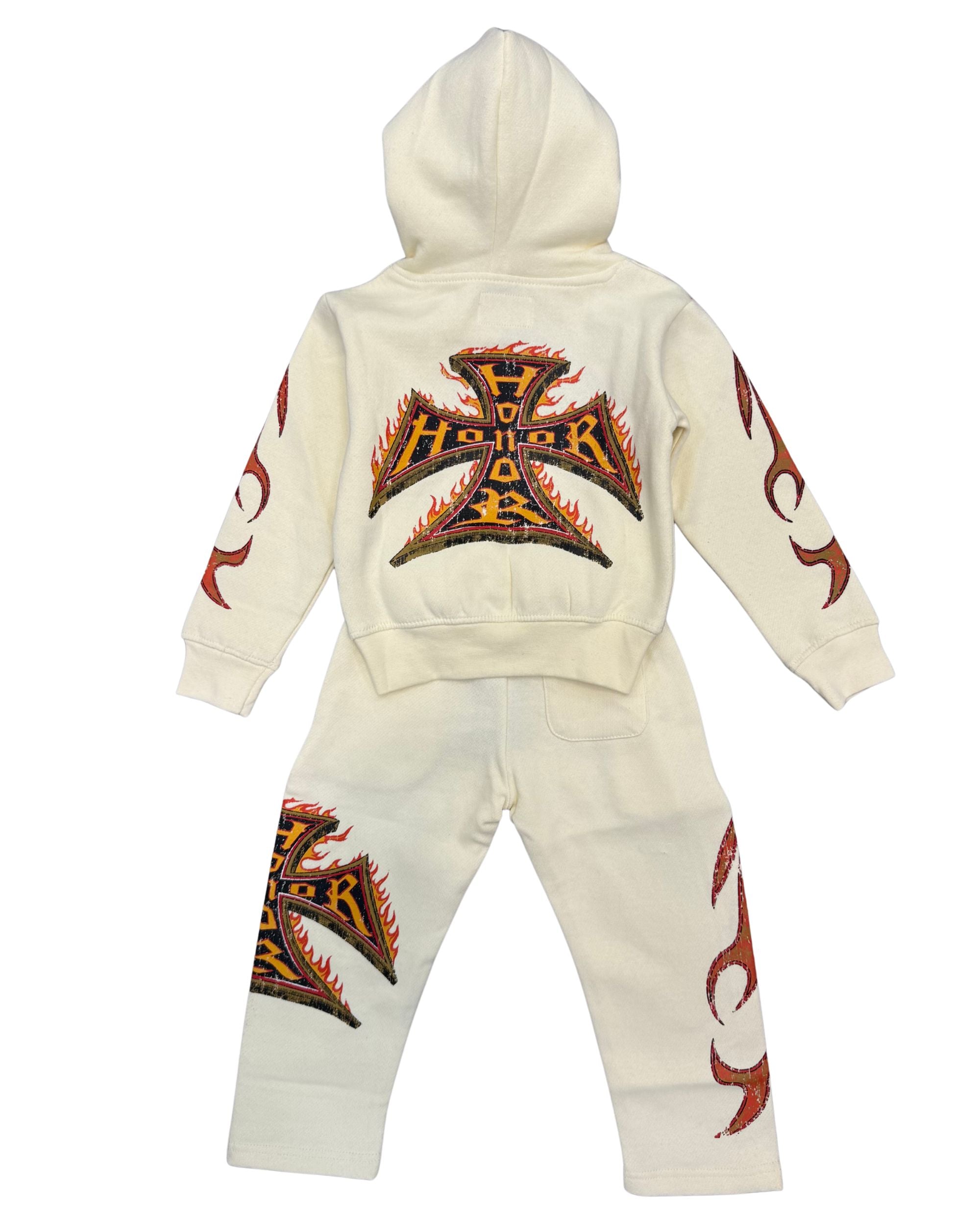 Kids Honor Cross Hoodie