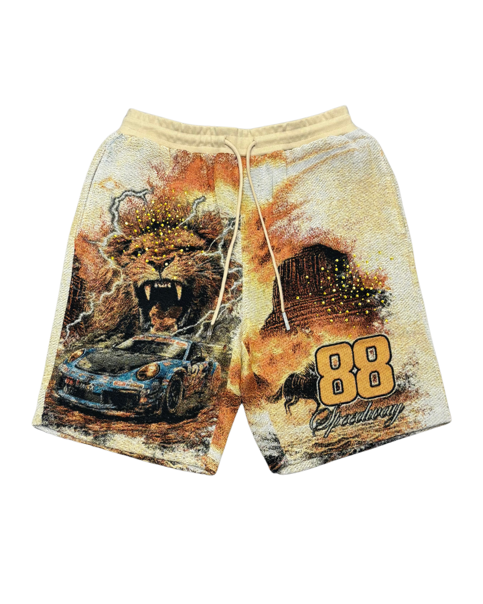 Mens 88 Racing Team Shorts