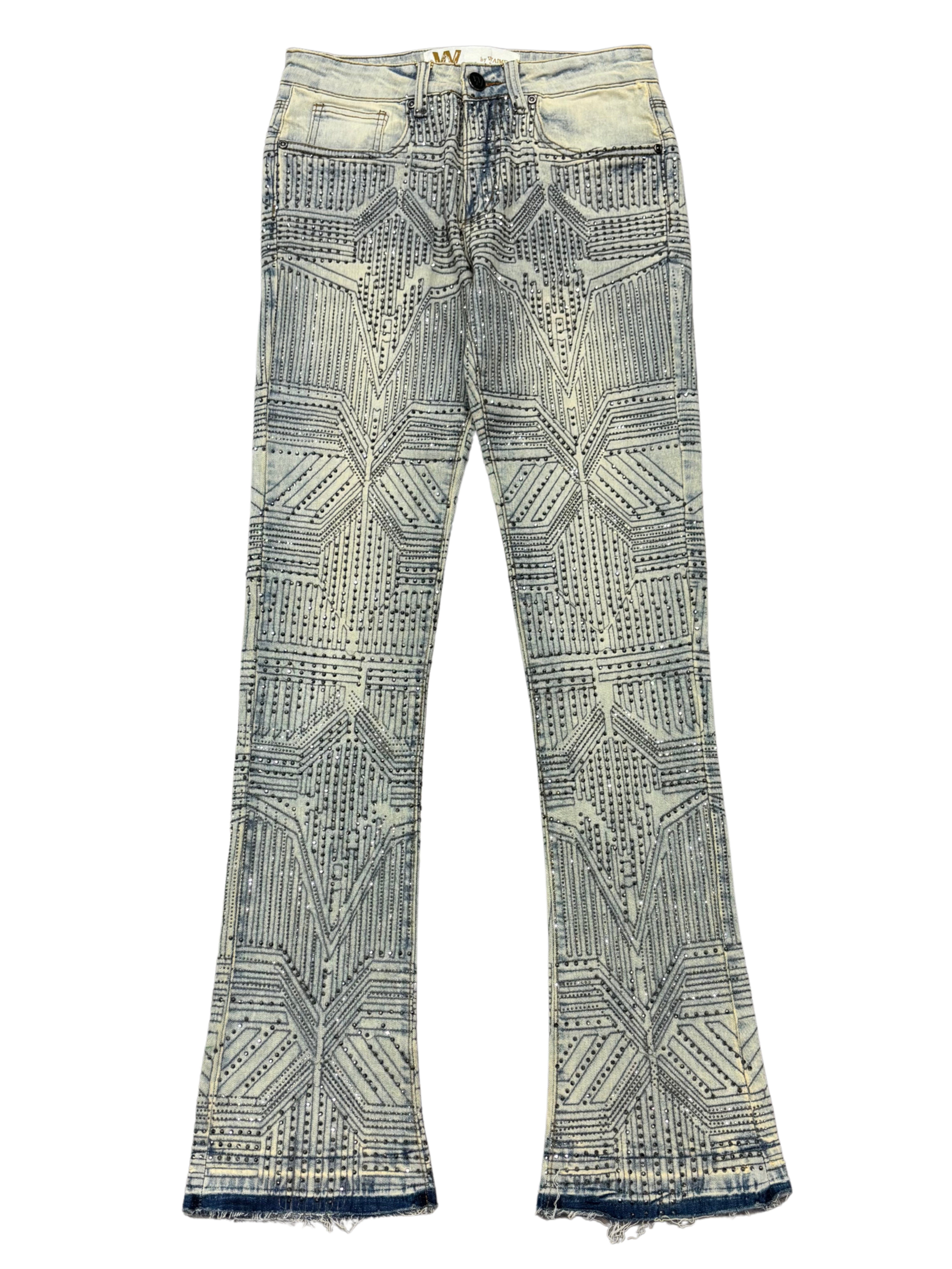 Mens Stacked Jeans M8521