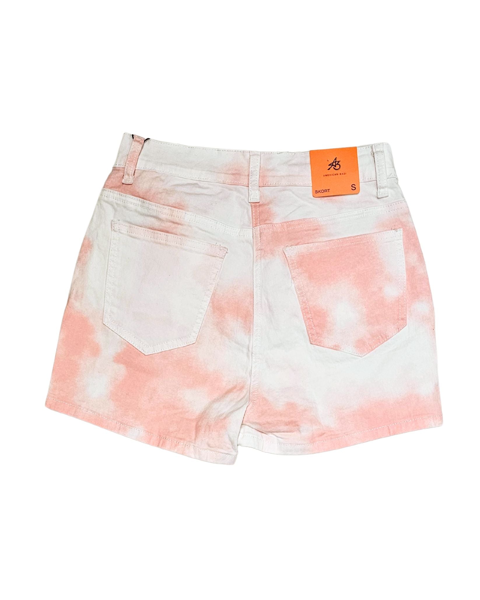 Womens Dye Multi Pocket Skirt