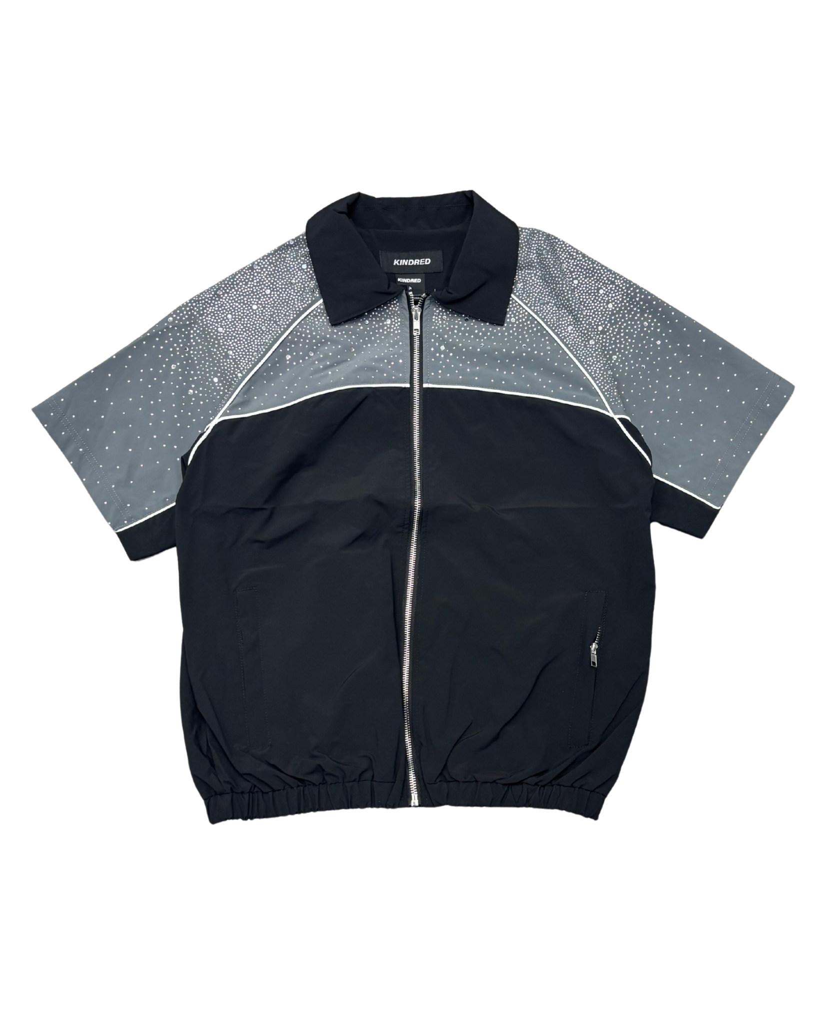 Mens Zip Up Shirt KD267T