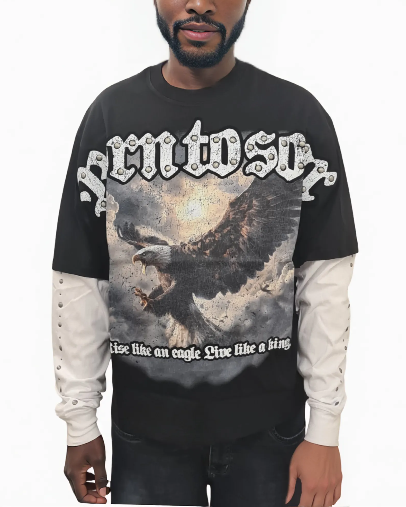 Mens Born To Soar Full Sleeves Shirt