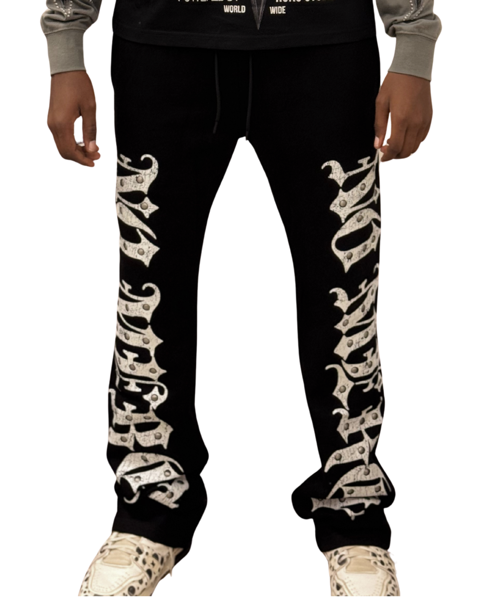 Mens No Mercy Stacked Sweatpant