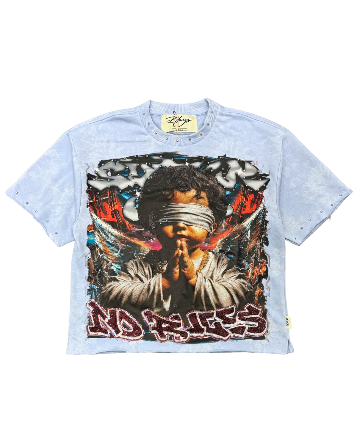 Mens No Rules Angel Shirt
