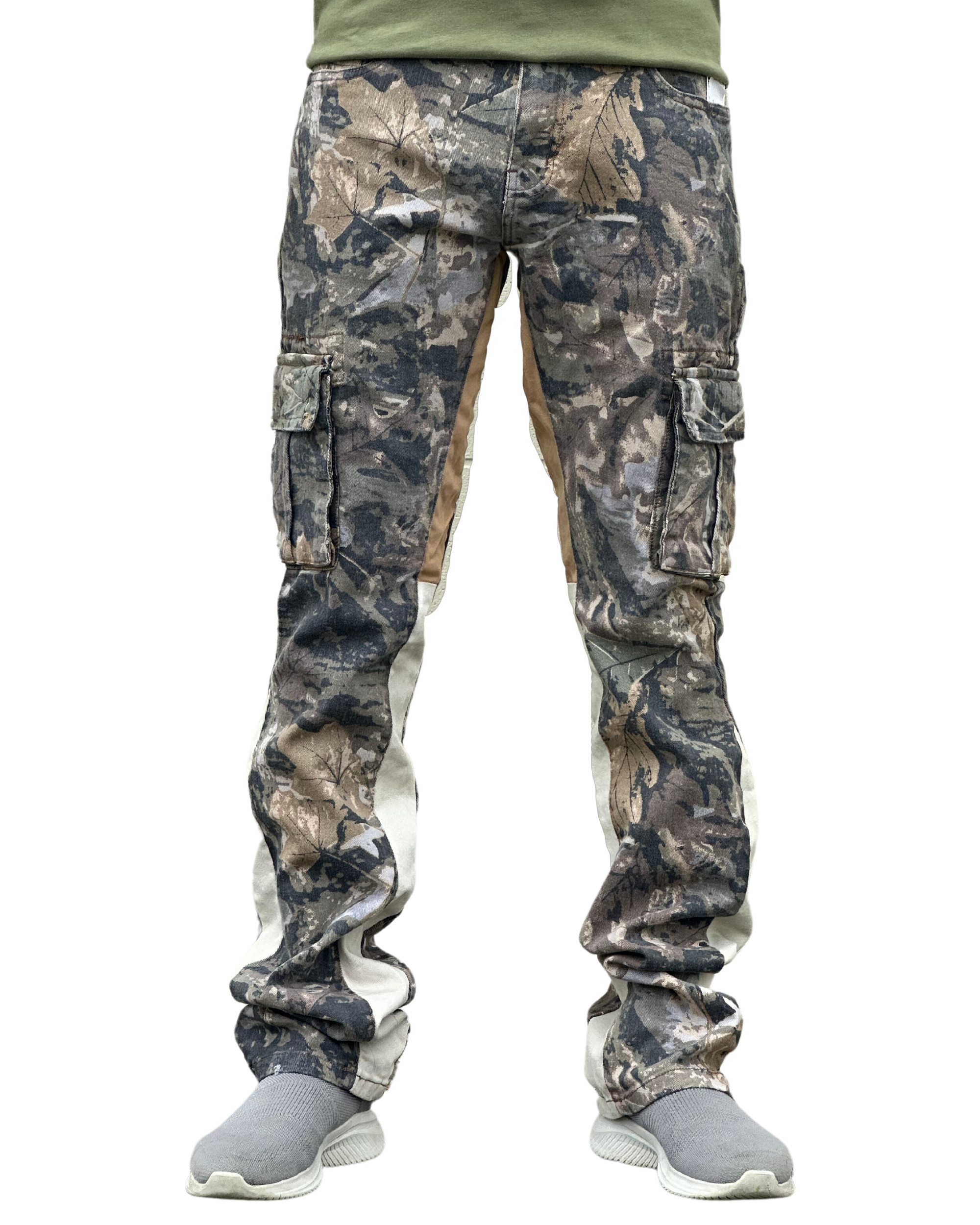 Mens Camo Stacked Jeans 33959A