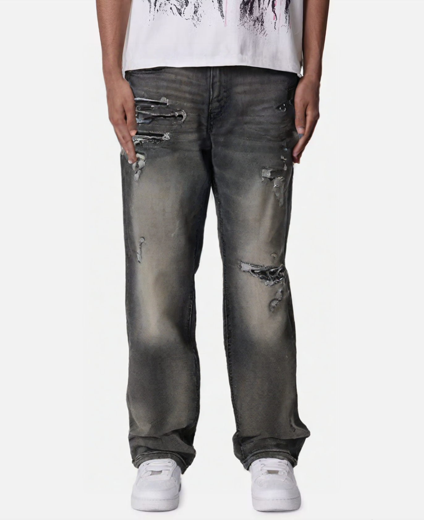Mens Skinny Jeans KR-3018