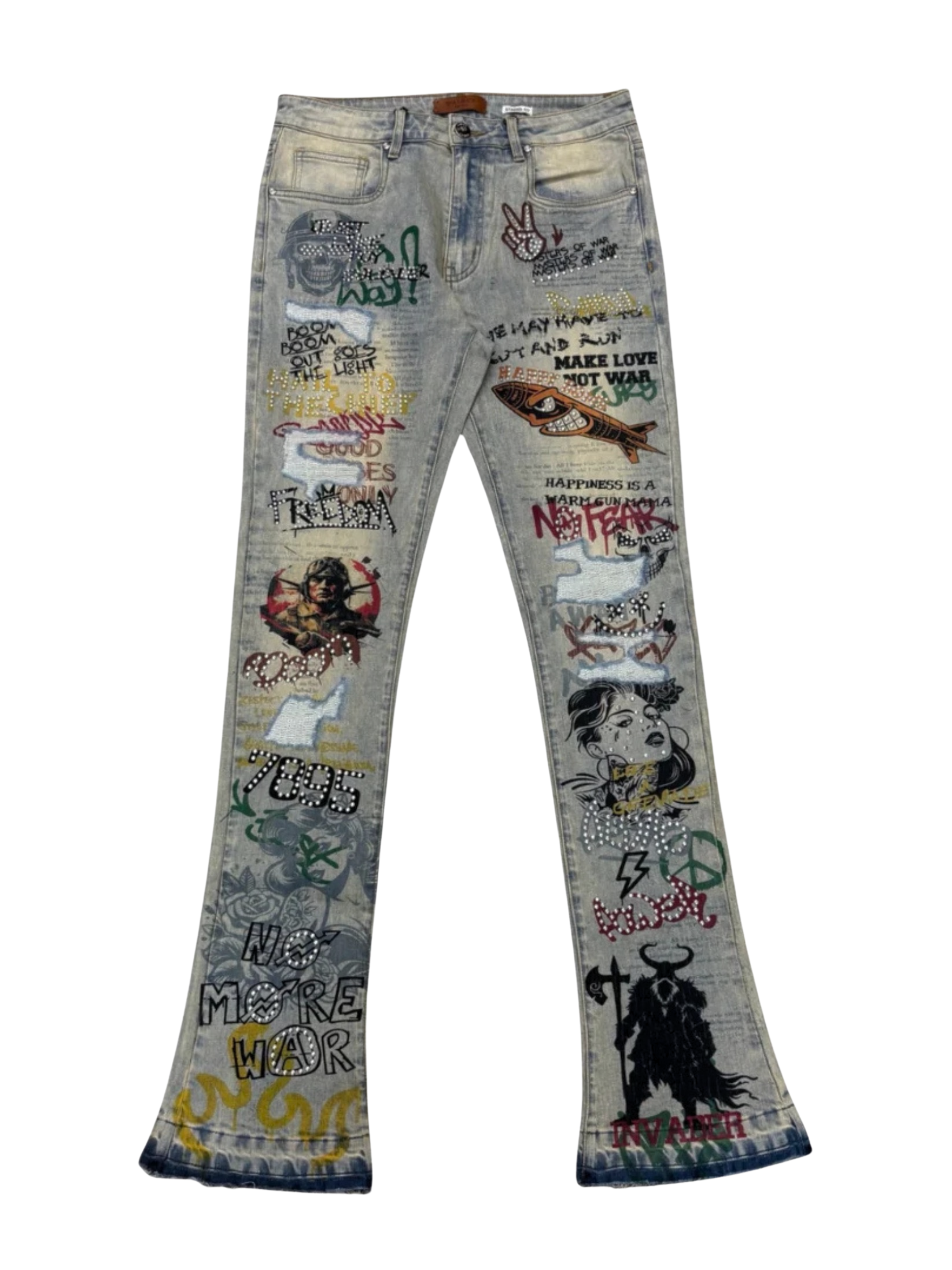 Mens Stacked Fit Jean M8401T