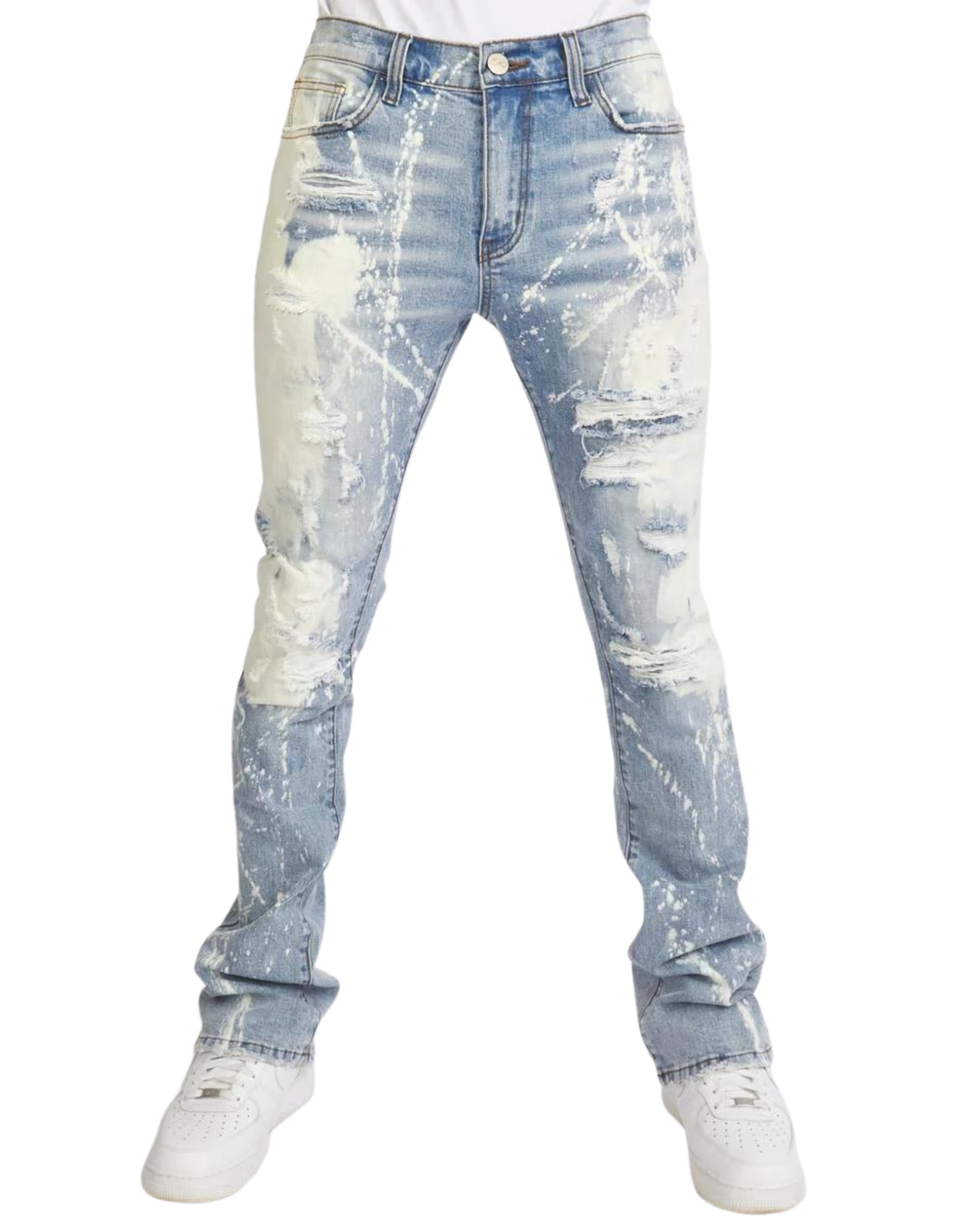Mens Barlow 504 Stacked Jeans