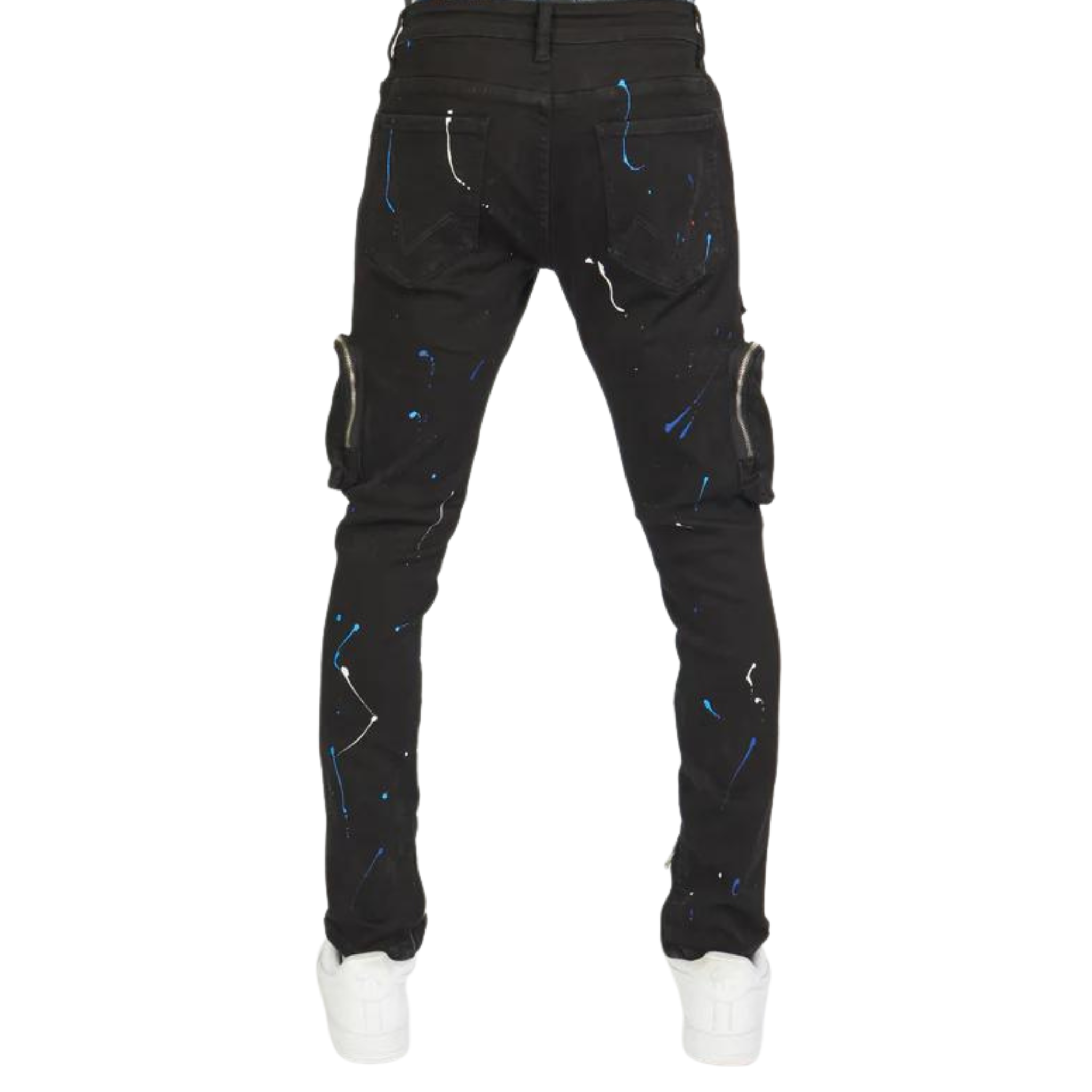 Mens Paint Jeans