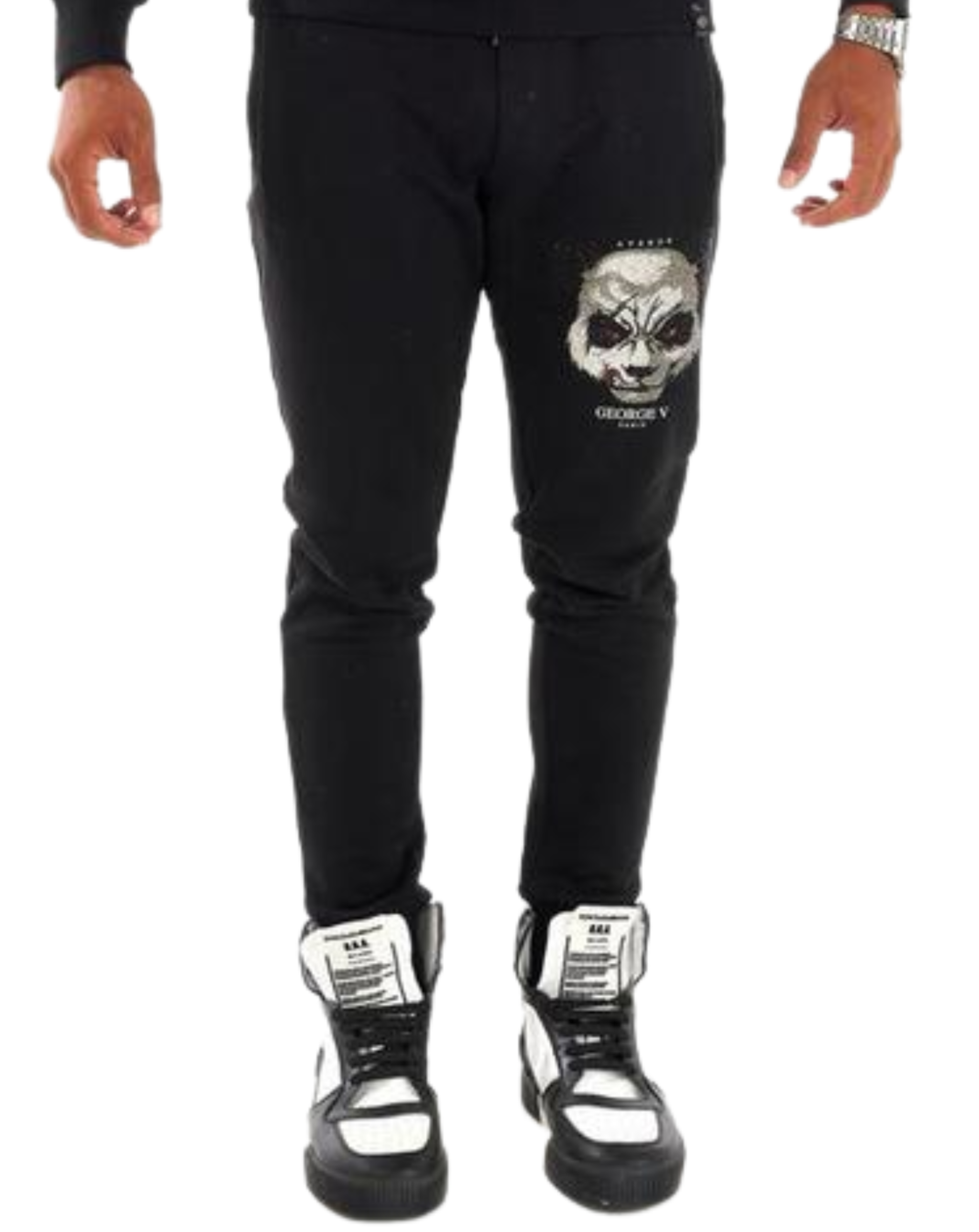 Mens Panda Joggers